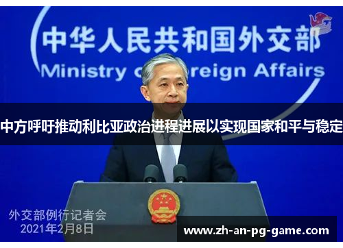 中方呼吁推动利比亚政治进程进展以实现国家和平与稳定